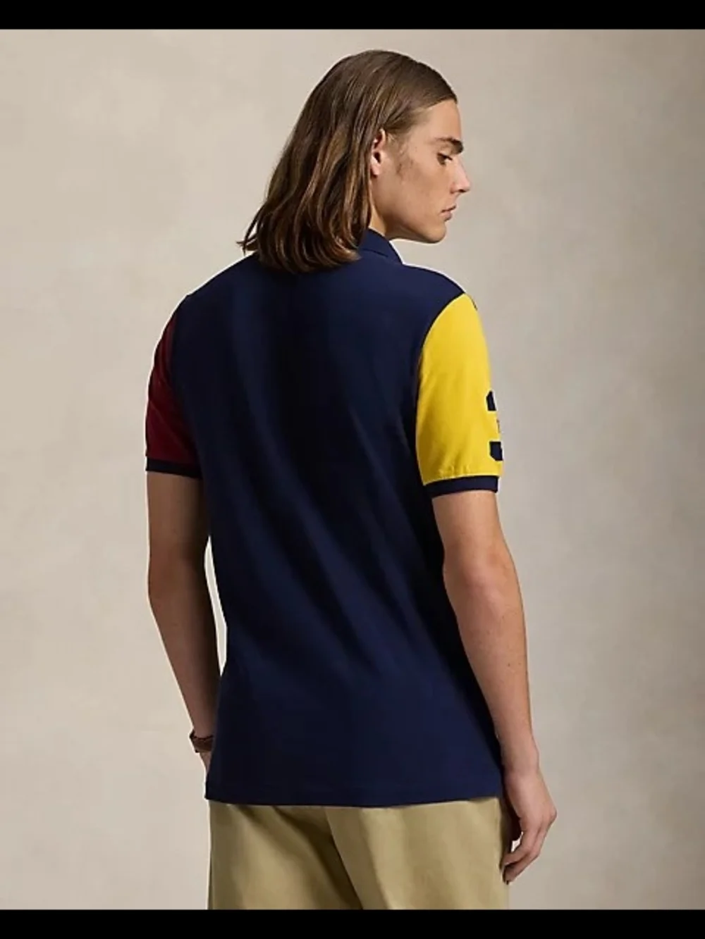 Polo by Ralph Lauren Classic Colorblock Green Polo Shirt